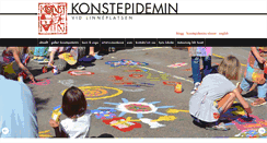 Desktop Screenshot of konstepidemin.se